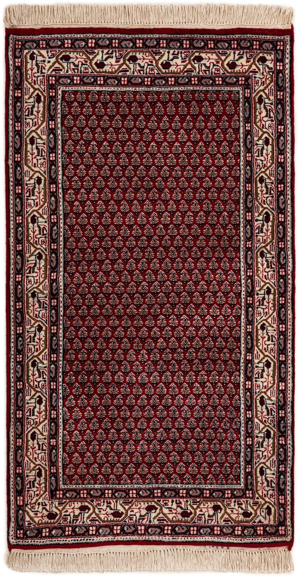 2' 11 x 5' 3 Hand Knotted Mir Wool Rug