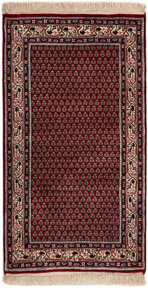 Detail image of 2' 11 x 5' 3 Hand Knotted Mir Wool Rug