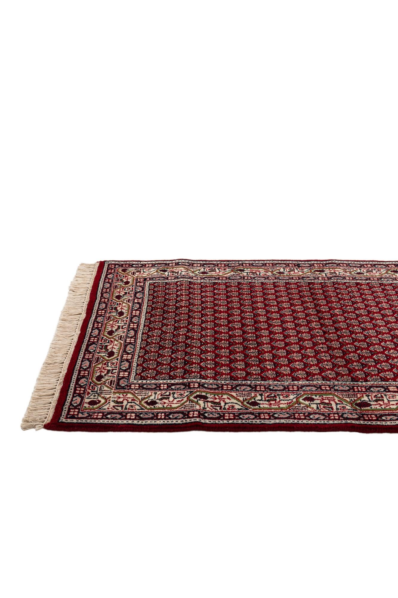 3' x 5' 2 Hand Knotted Mir Wool Rug