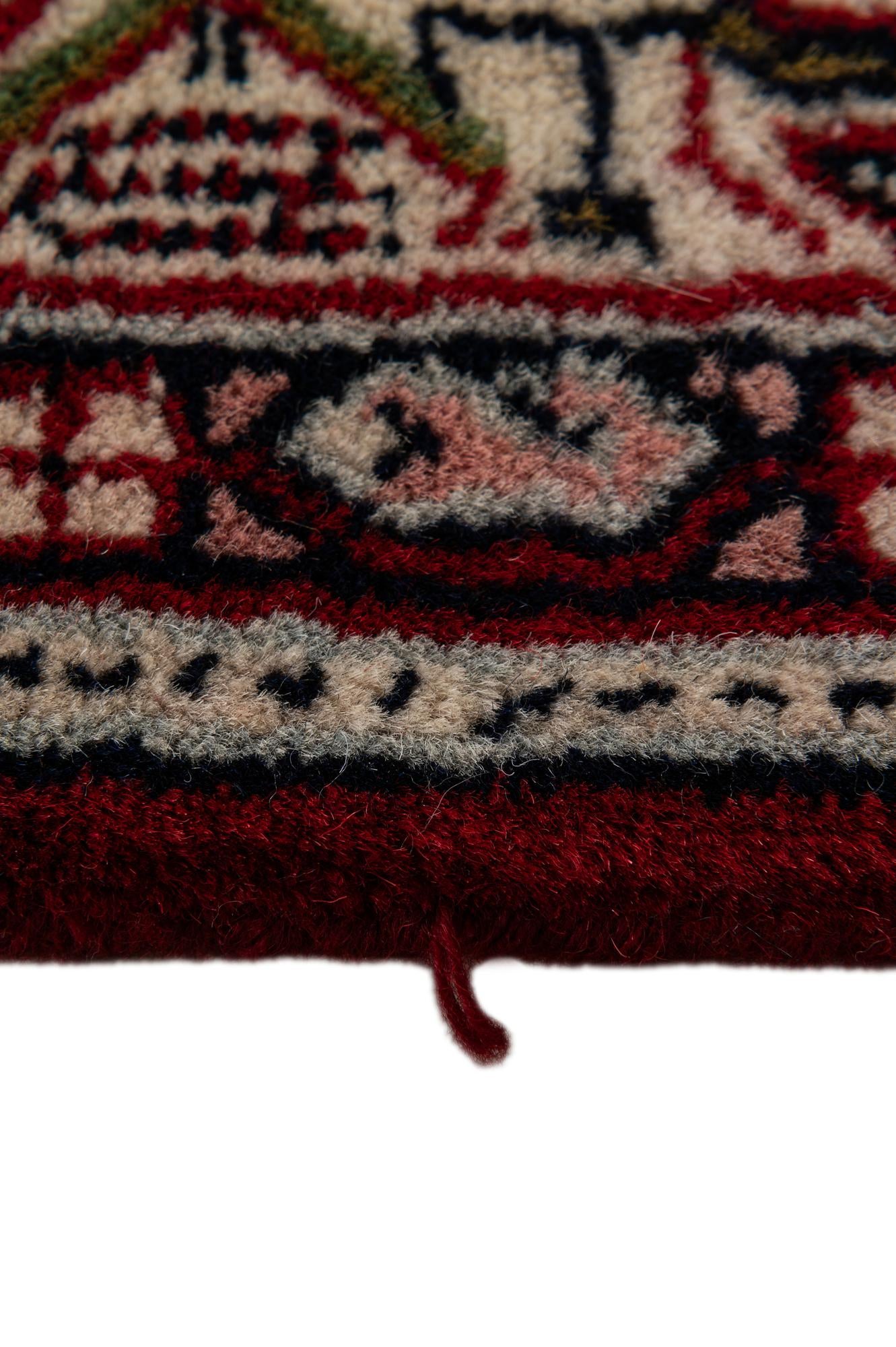 3' x 5' 2 Hand Knotted Mir Wool Rug