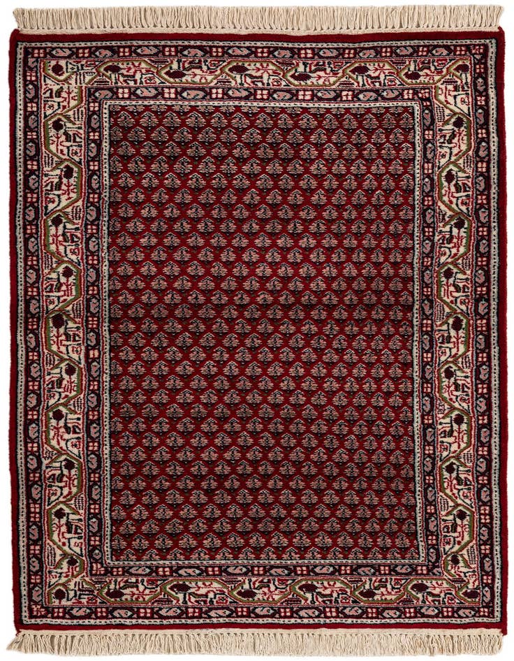 Detail image of 3' x 5' 2 Hand Knotted Mir Wool Rug