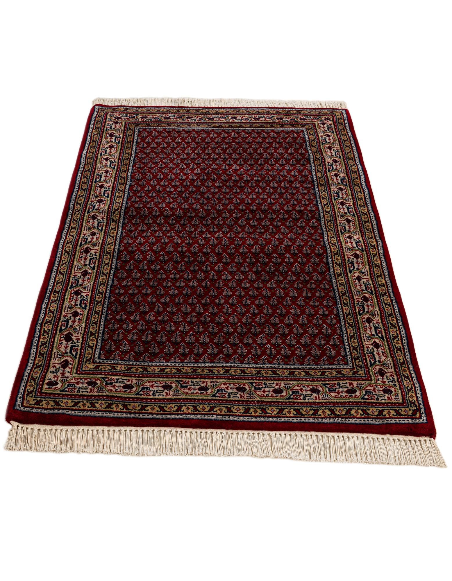 3' 1 x 5' 1 Hand Knotted Mir Wool Rug