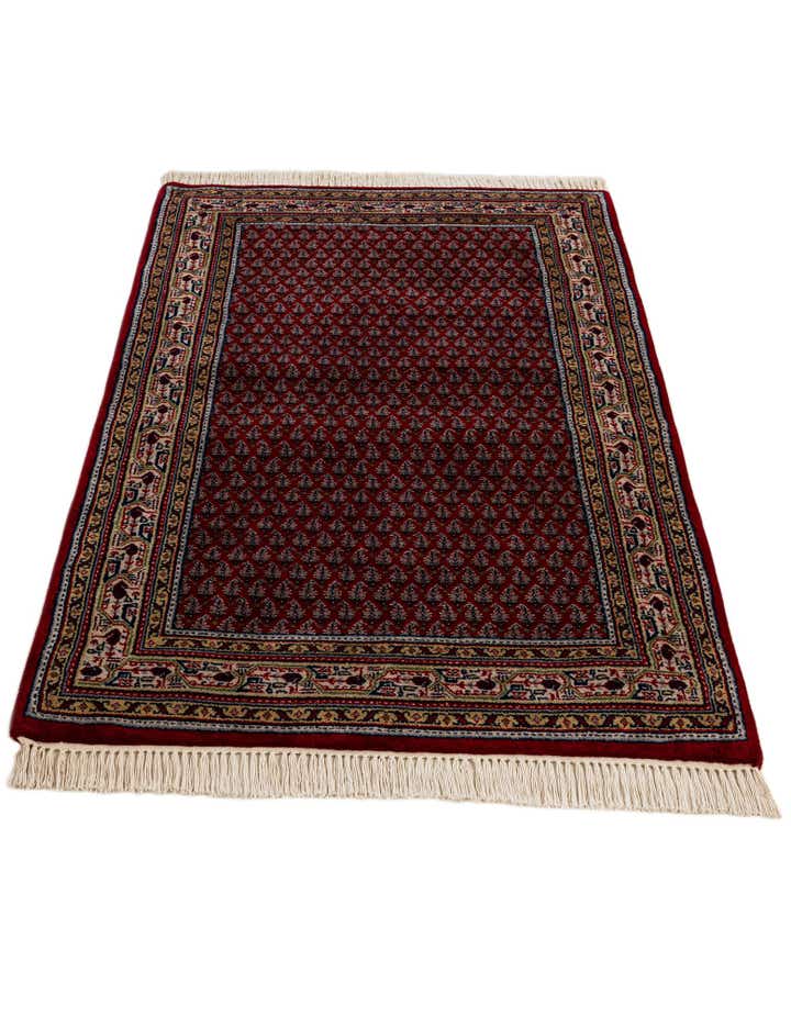 3' 1 x 5' 1 Hand Knotted Mir Wool Rug
