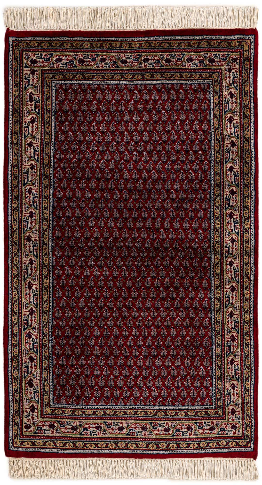 3' 1 x 5' 1 Hand Knotted Mir Wool Rug