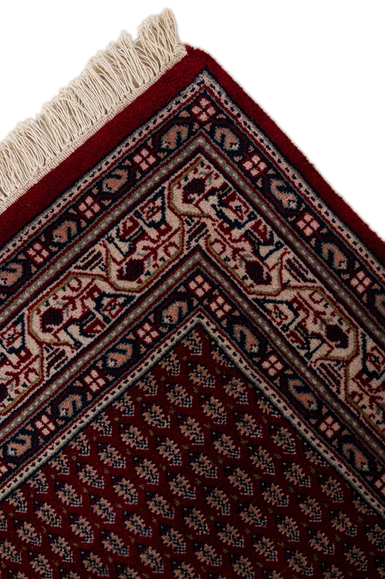 3' 11 x 5' 10 Hand Knotted Mir Wool Rug