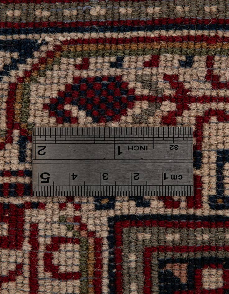 Detail image of 3' 11 x 5' 8  Hand Knotted Mir Wool Rug
