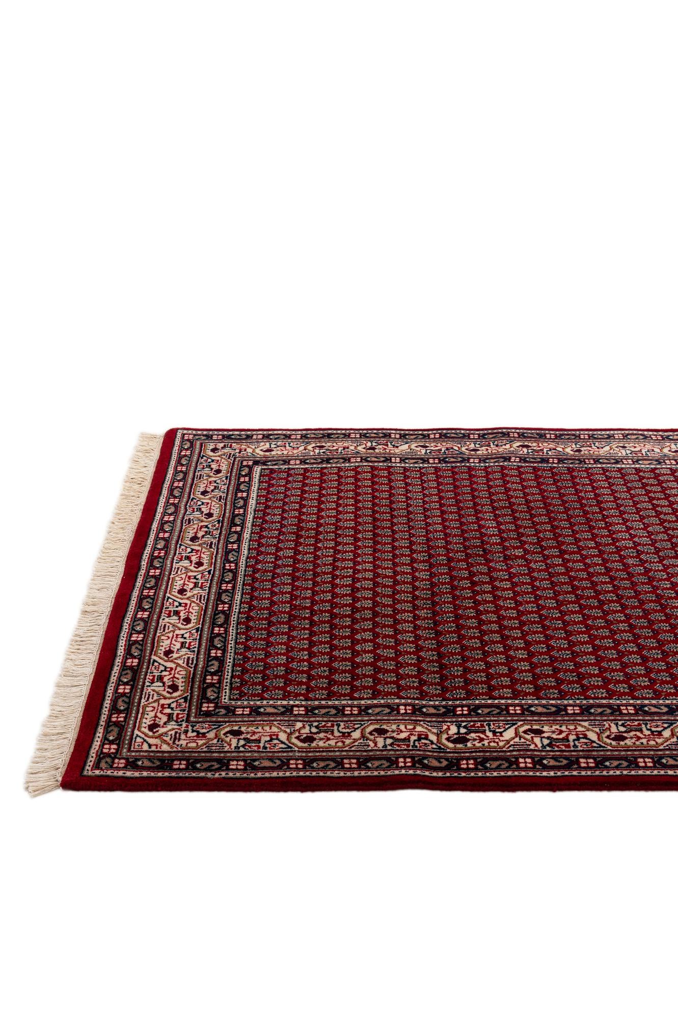 3' 11 x 5' 8 Hand Knotted Mir Wool Rug