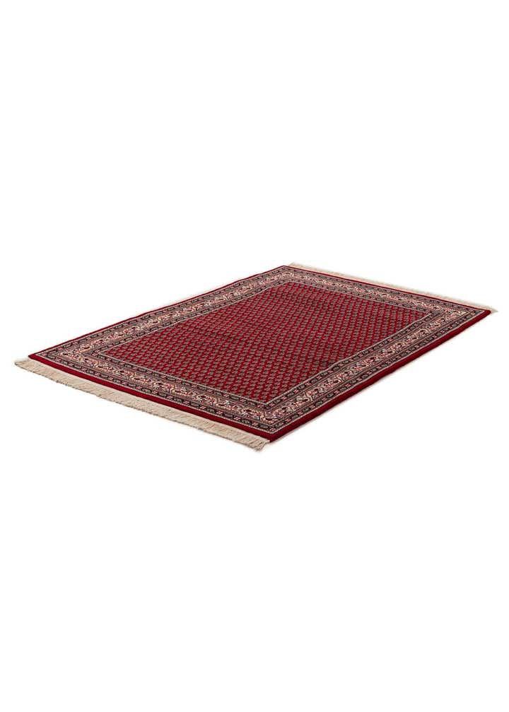 4' x 5' 10 Hand Knotted Mir Wool Rug