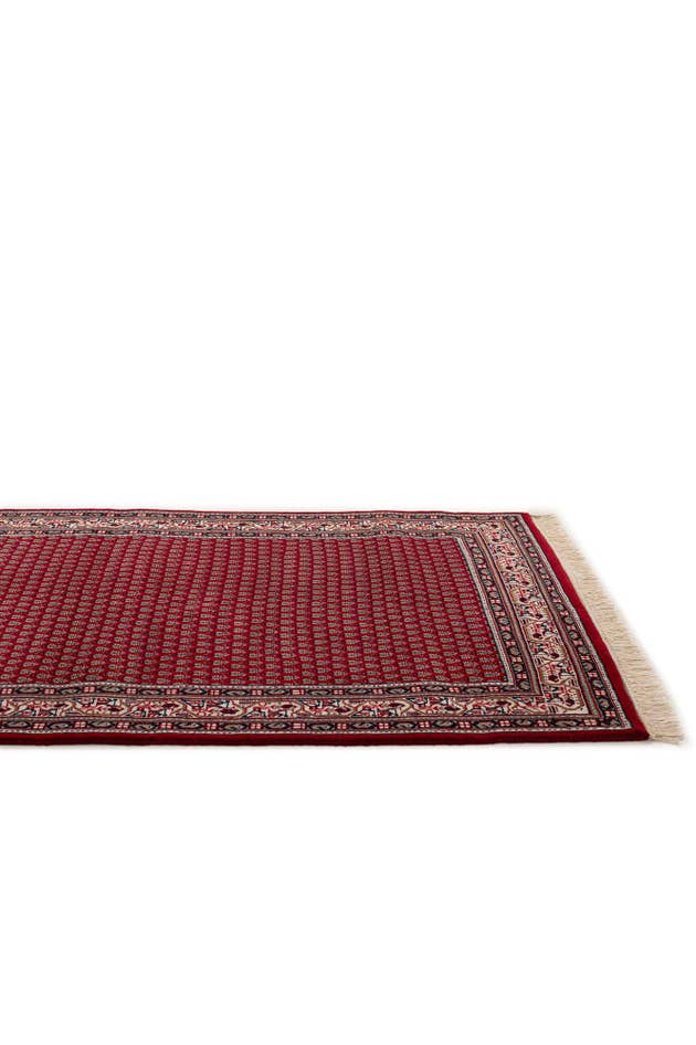 Detail image of 4' x 5' 10 Hand Knotted Mir Wool Rug