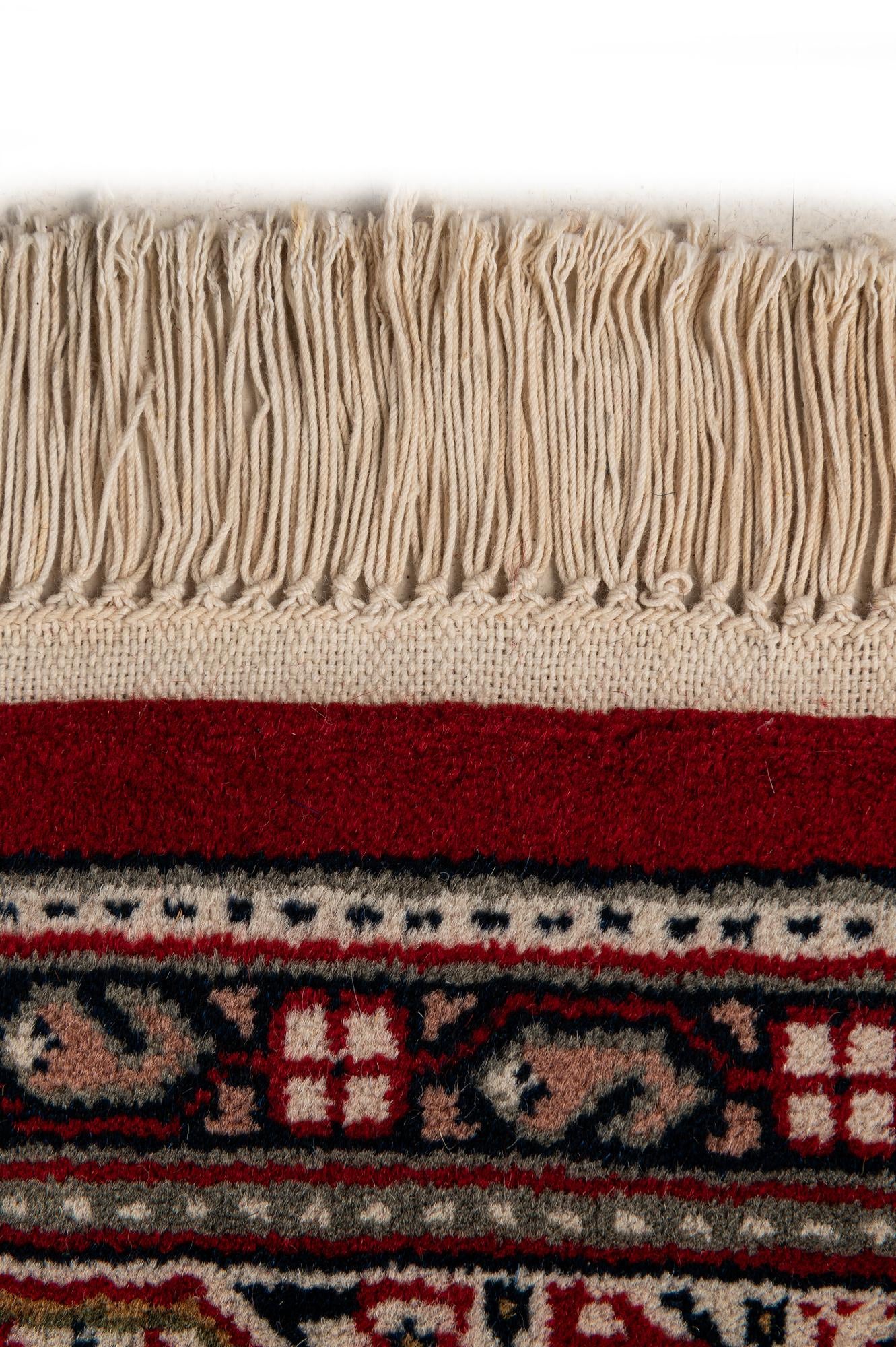 4' x 5' 10 Hand Knotted Mir Wool Rug