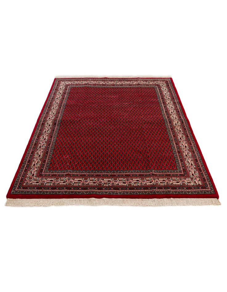 Detail image of 5' 4 x 7' 10  Hand Knotted Mir Wool Rug