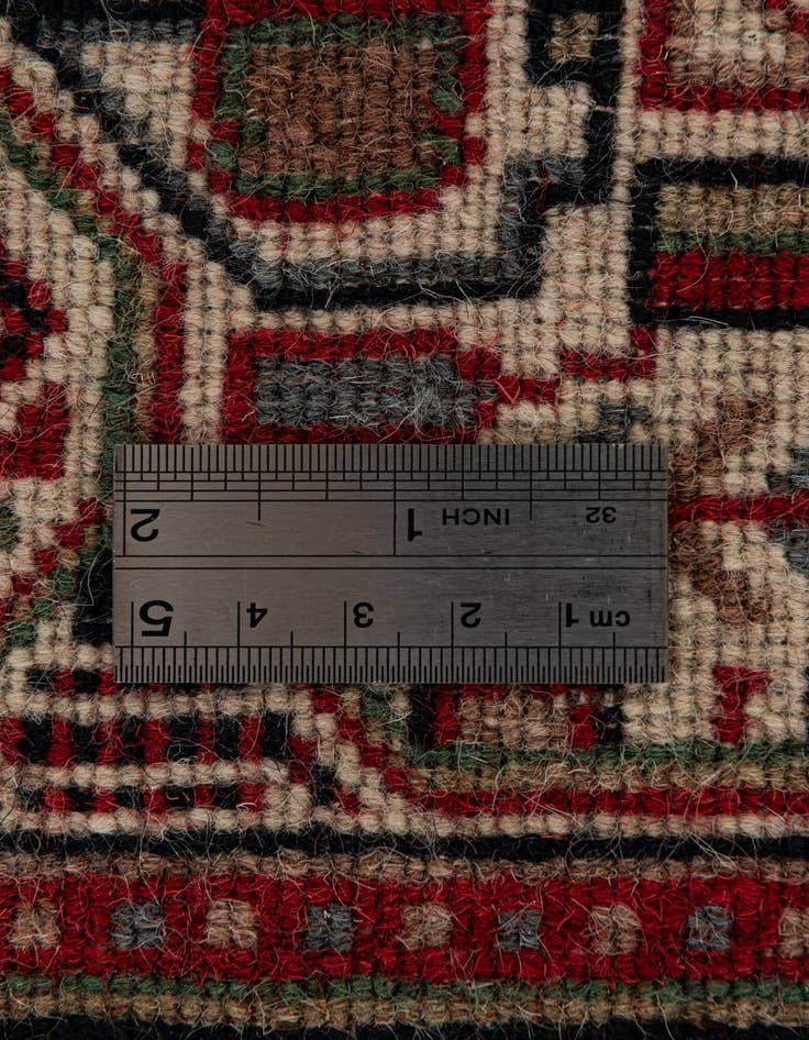 Detail image of 5' 4 x 7' 10  Hand Knotted Mir Wool Rug