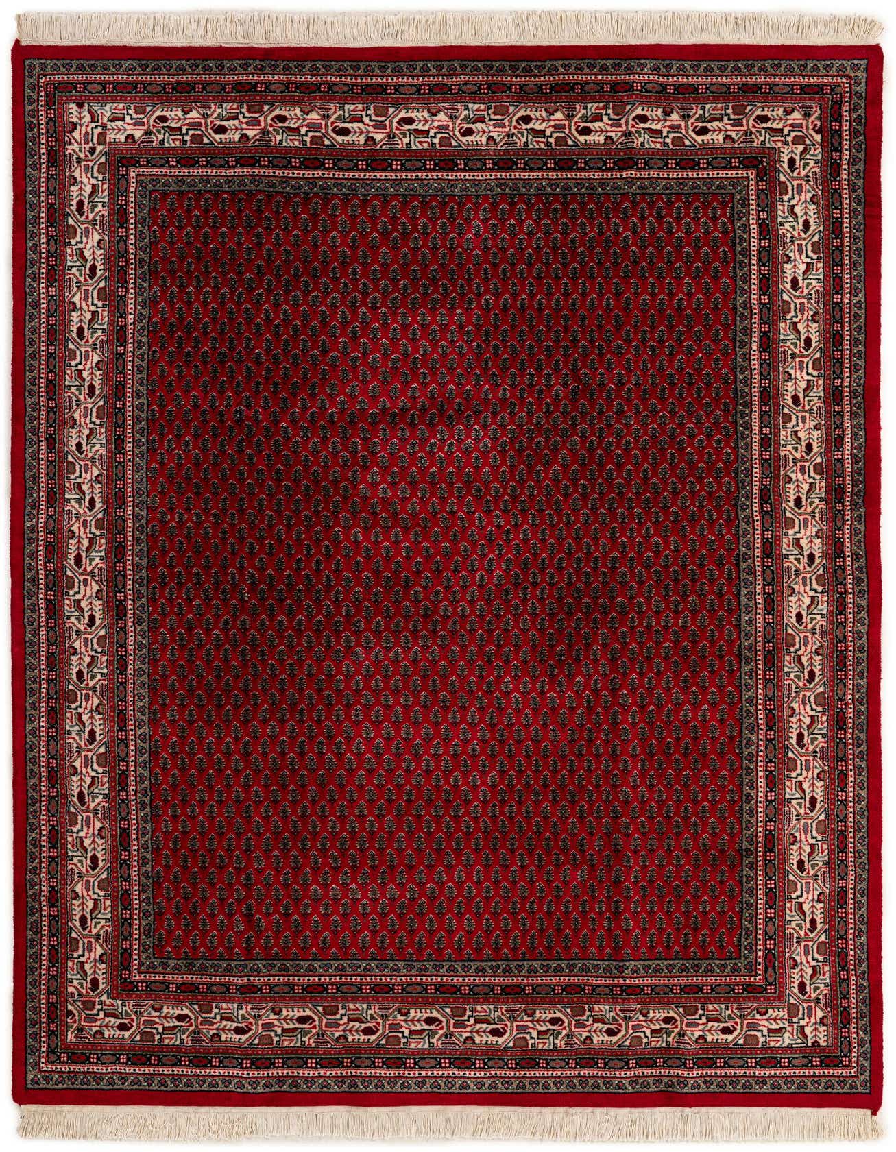 5' 4 x 7' 10 Hand Knotted Mir Wool Rug
