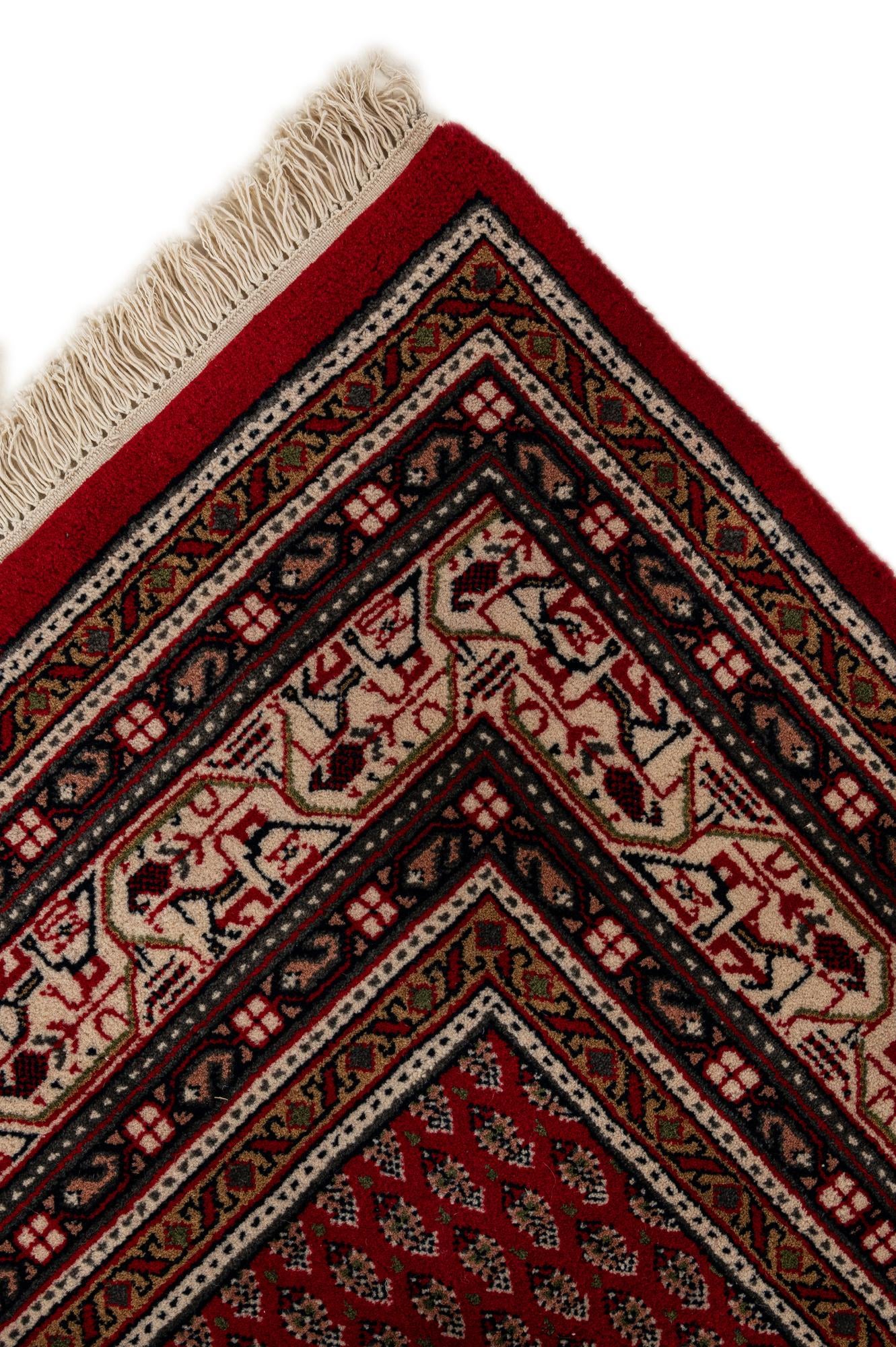 5' 9 x 7' 10 Hand Knotted Mir Wool Rug