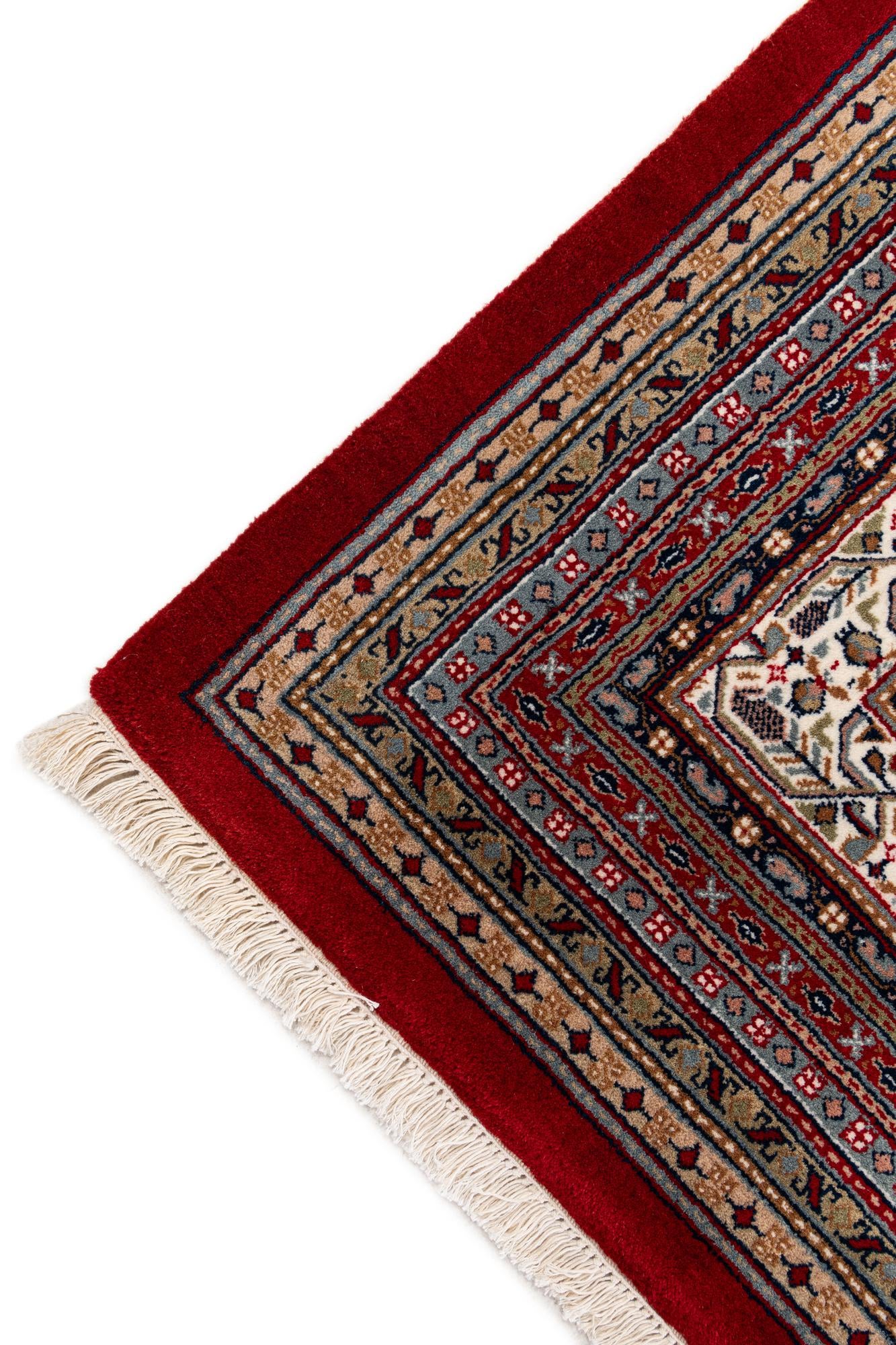 9' 10 x 13' 3 Hand Knotted Mir Wool Rug