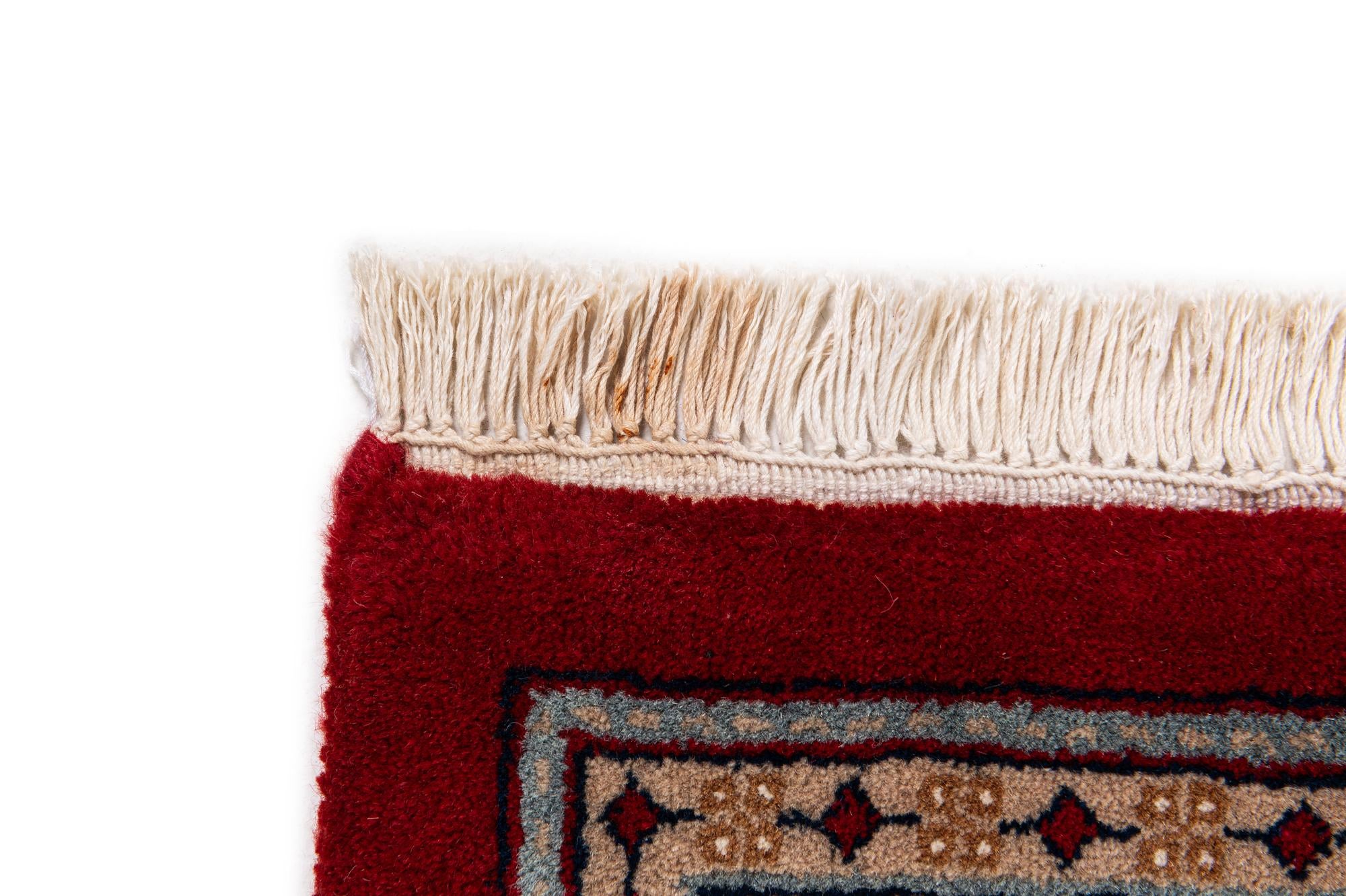 9' 10 x 13' 3 Hand Knotted Mir Wool Rug
