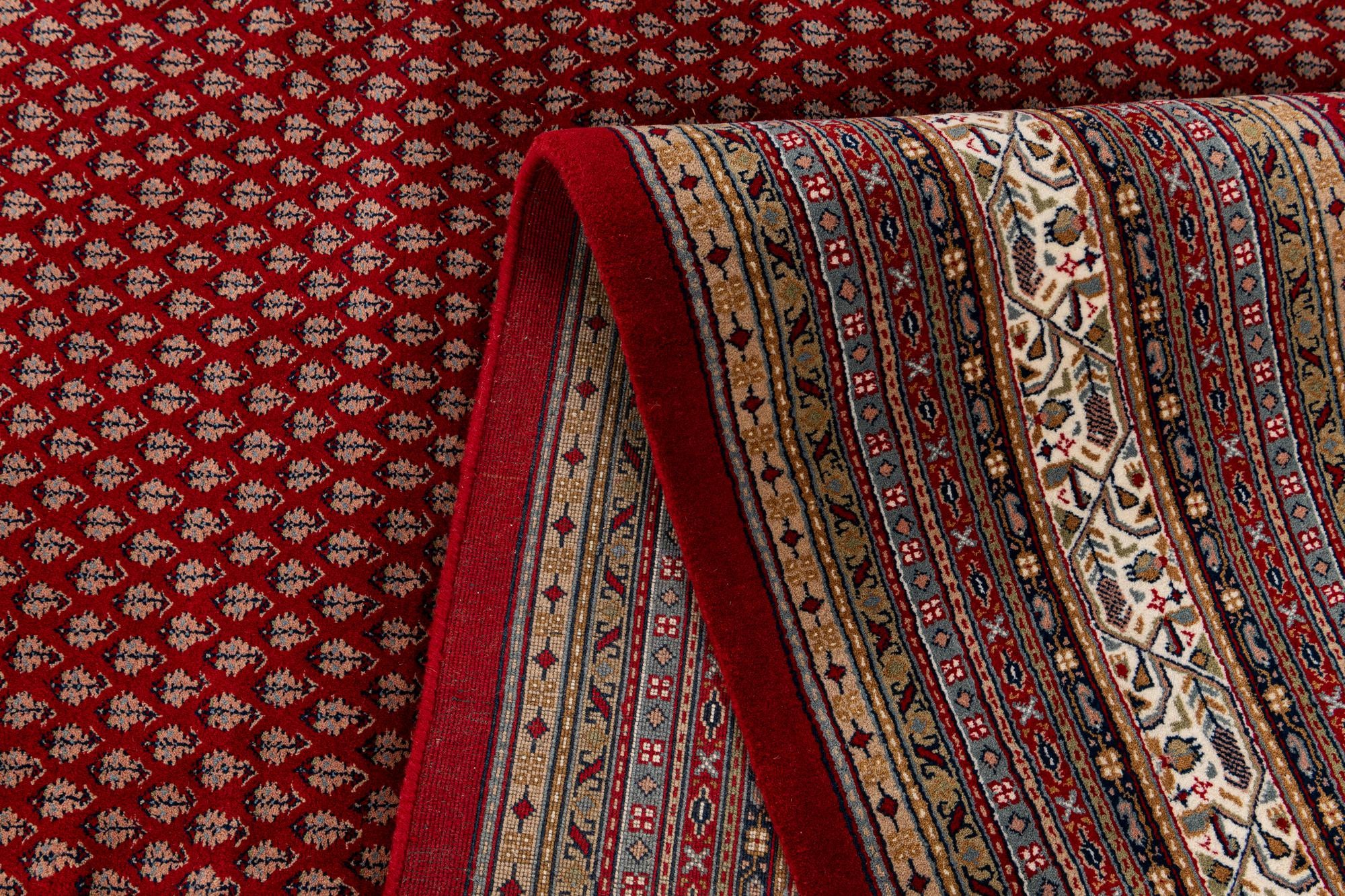 9' 10 x 13' 3 Hand Knotted Mir Wool Rug