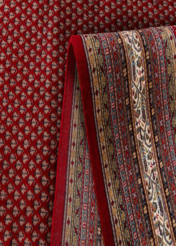 9' 10 x 13' 3 Hand Knotted Mir Wool Rug