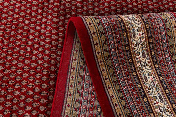 9' 10 x 13' 3 Hand Knotted Mir Wool Rug