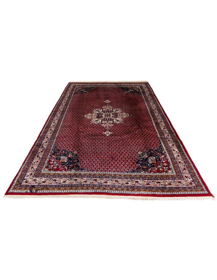 Detail image of 190cm x 290cm anudado a mano Mir Alfombra Lana