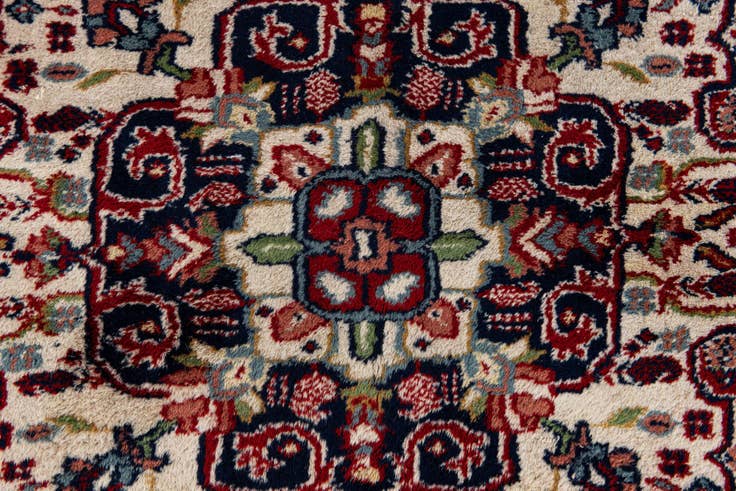 Detail image of 190cm x 290cm anudado a mano Mir Alfombra Lana