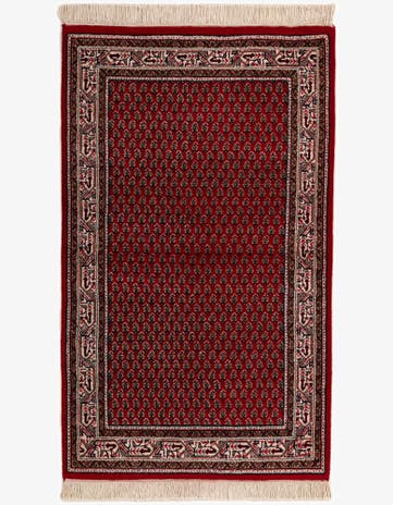 3' 1 x 5' 1 Hand Knotted Mir Wool Rug