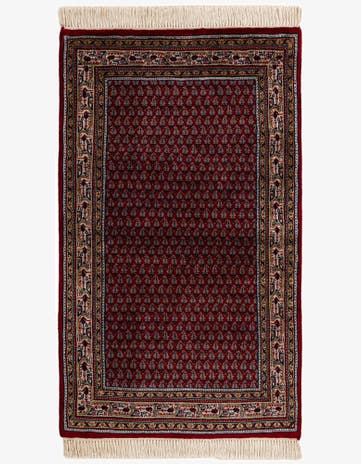 3' 1 x 5' 1 Hand Knotted Mir Wool Rug