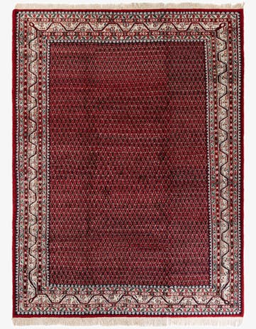 8' 5 x 11' 4 Hand Knotted Mir Wool Rug