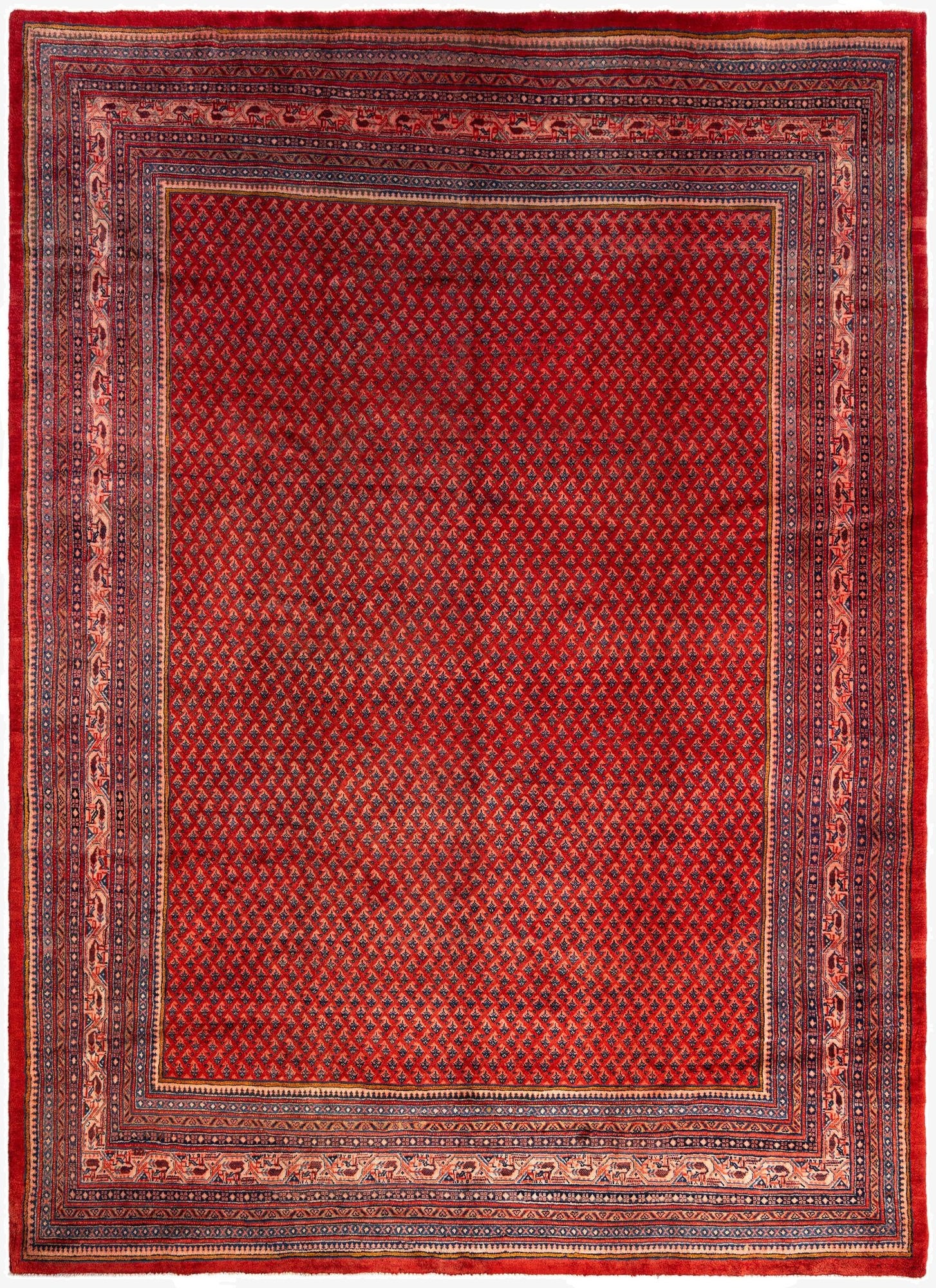8' 8 x 11' 11 Mir Wool Rug