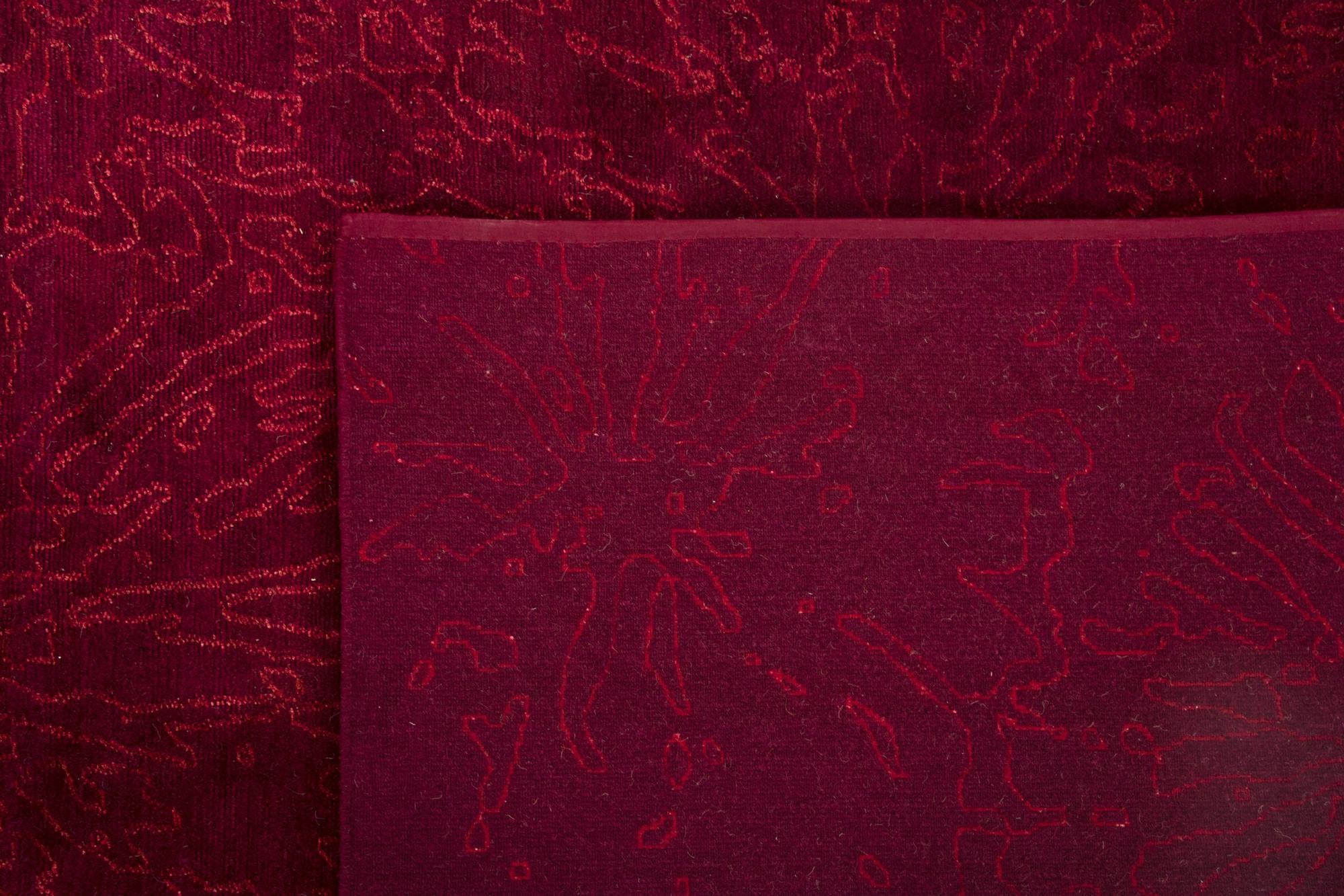 7' 9 x 9' 10 Modern Nehmo Wool Rug