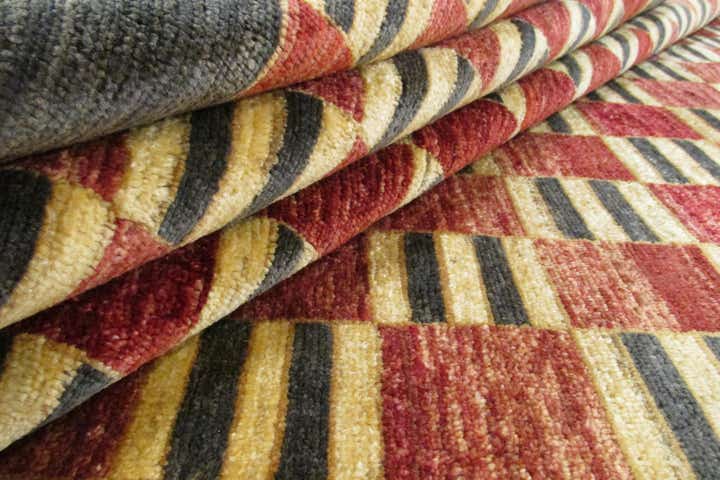 6' 5 x 9' 7 Hand Knotted Modern Ziegler Oriental Rug