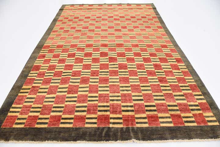6' 5 x 9' 7 Hand Knotted Modern Ziegler Oriental Rug