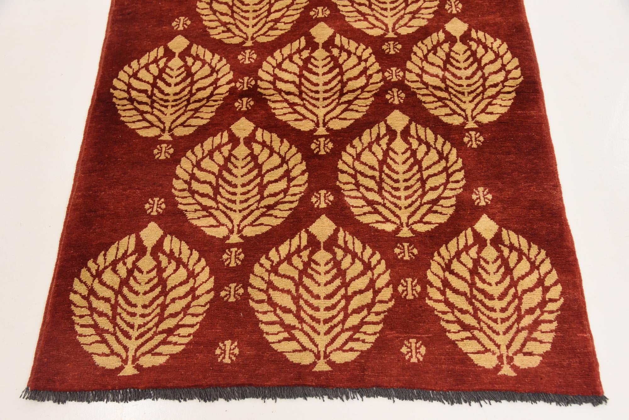 3' 6 x 4' 9 Hand Knotted Modern Ziegler Rug