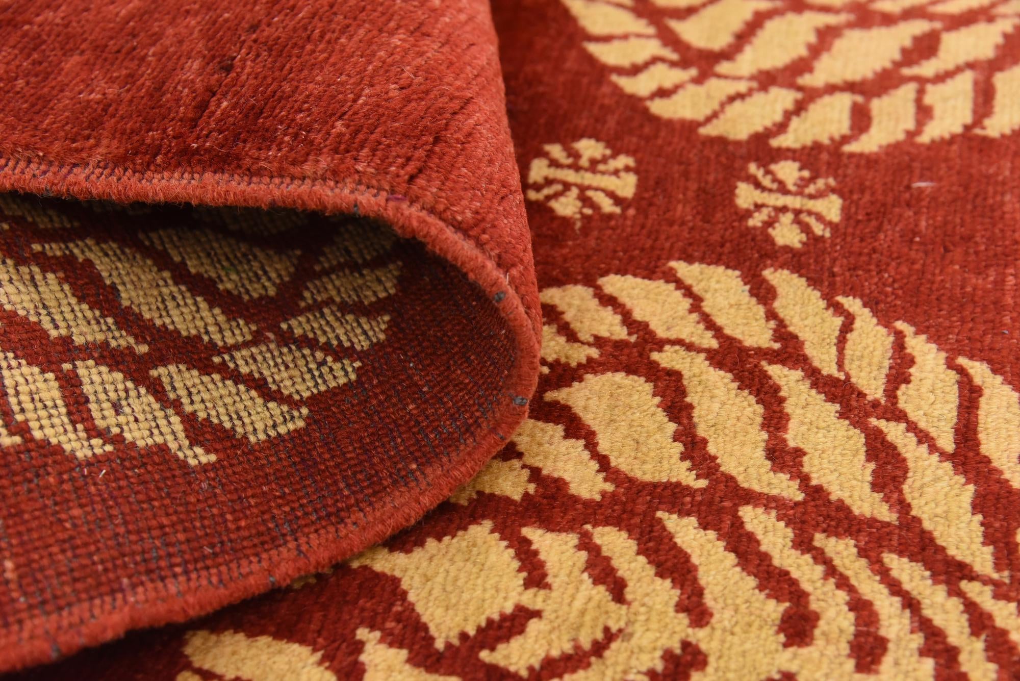3' 6 x 4' 9 Hand Knotted Modern Ziegler Rug
