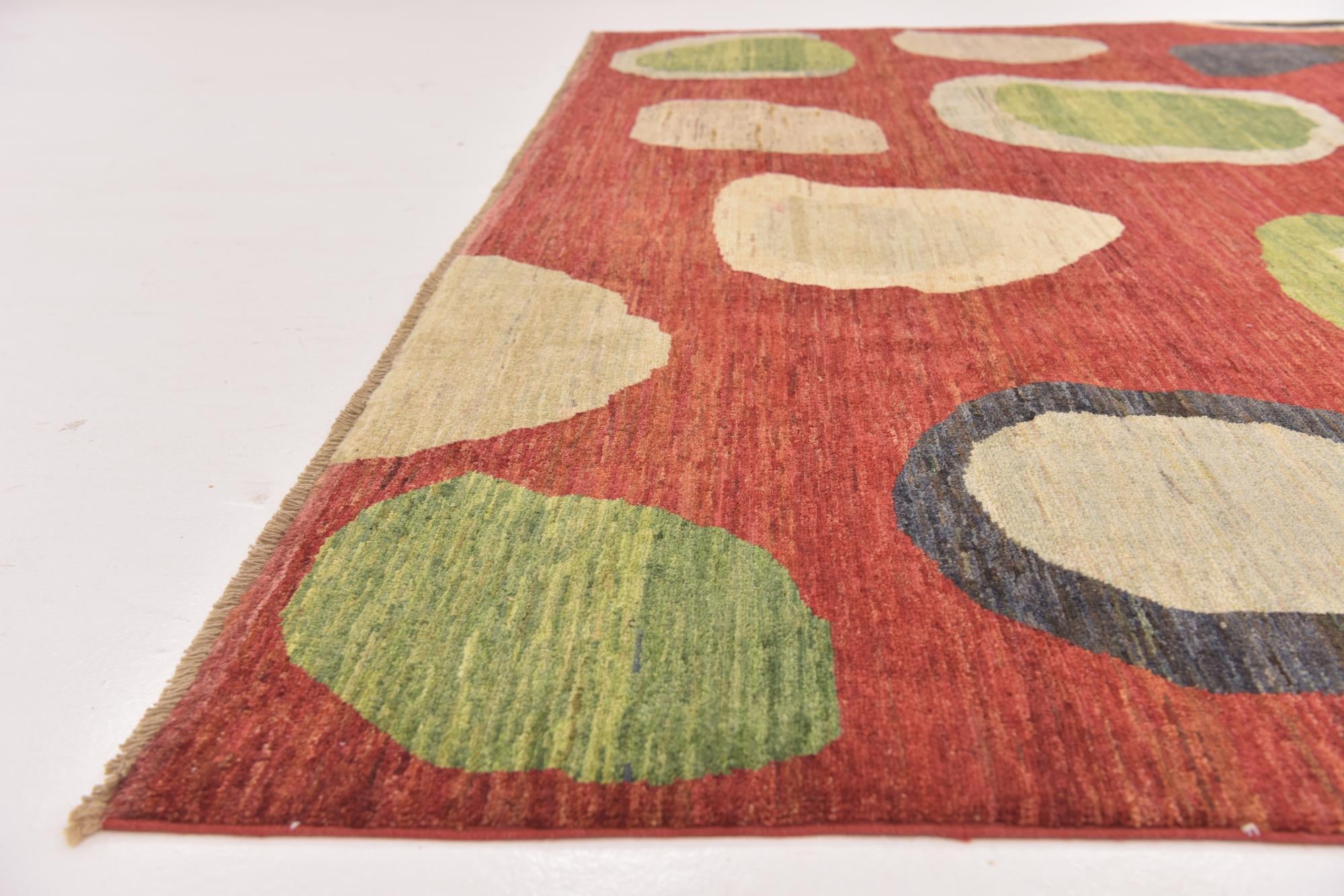 8' 6 x 11' 6 Hand Knotted Modern Ziegler Rug