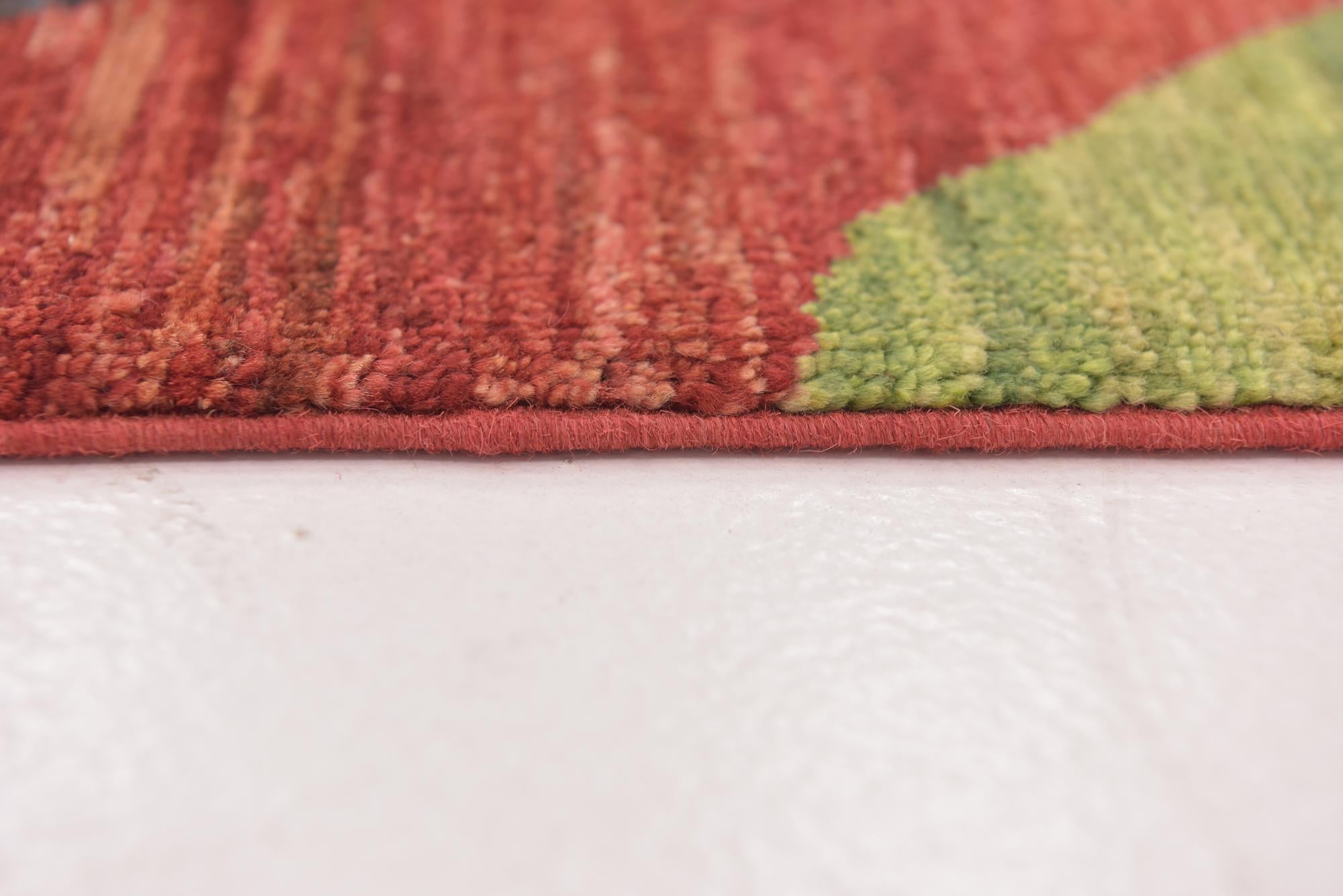 8' 6 x 11' 6 Hand Knotted Modern Ziegler Rug