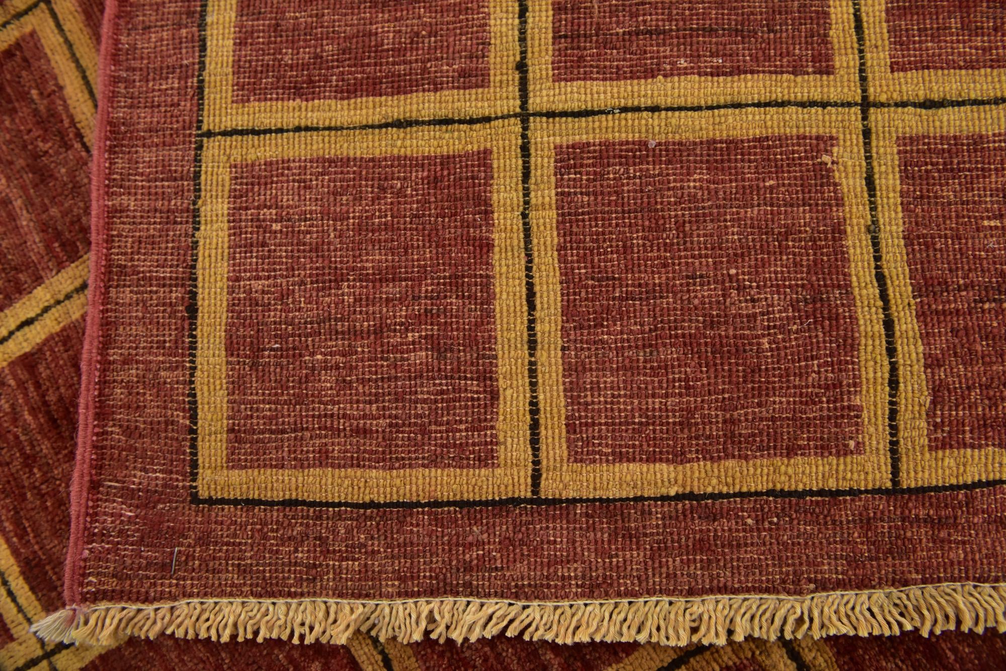 4' 10 x 6' 5 Hand Knotted Modern Ziegler Rug