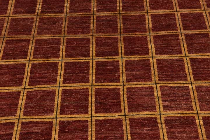 4' 10 x 6' 5 Hand Knotted Modern Ziegler Rug