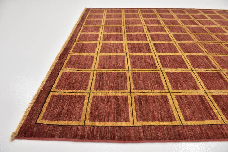Detail image of 4' 10 x 6' 5 Hand Knotted Modern Ziegler Rug