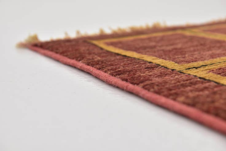 Detail image of 4' 10 x 6' 5 Hand Knotted Modern Ziegler Rug