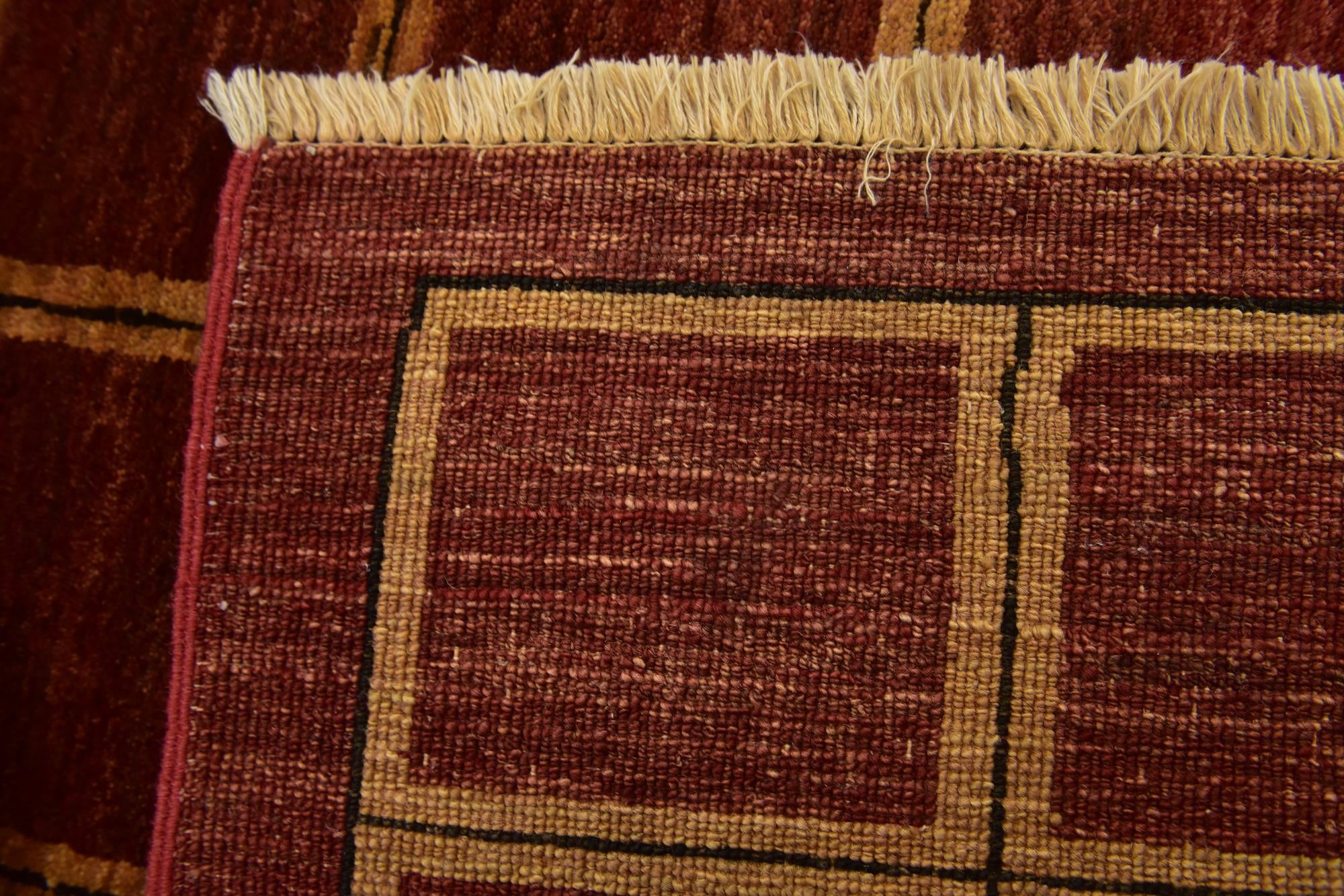 5' x 6' 7 Hand Knotted Modern Ziegler Rug