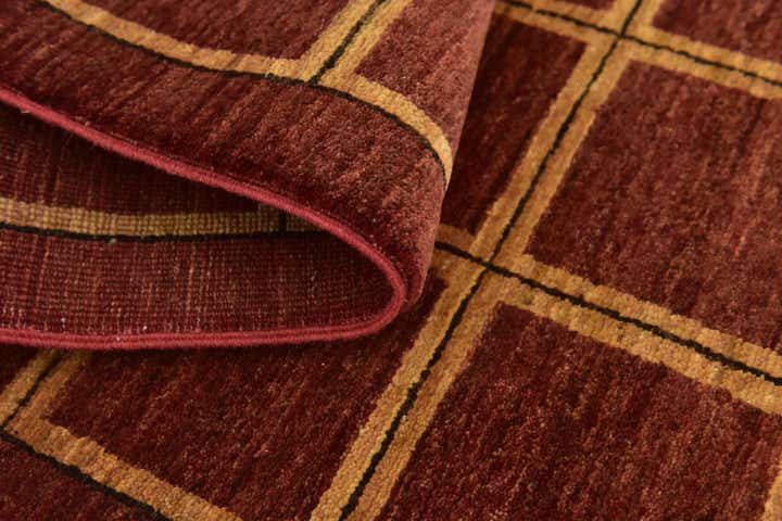 5' x 6' 7 Hand Knotted Modern Ziegler Rug