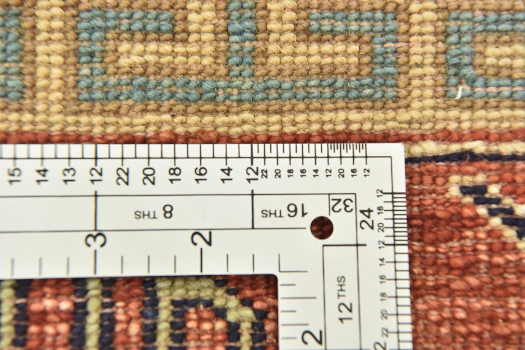4' 7 x 6' 6 Hand Knotted Modern Ziegler Rug