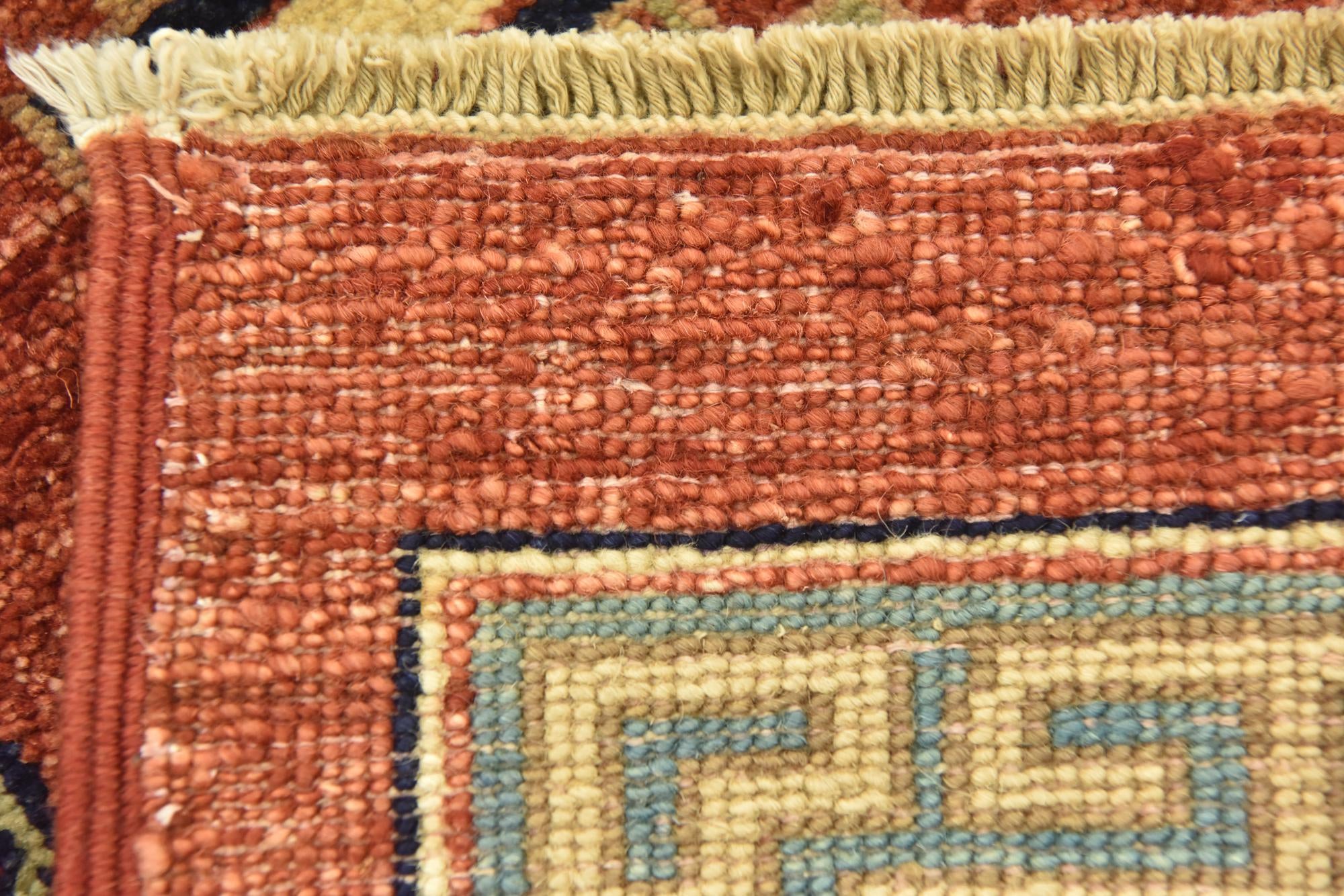 4' 7 x 6' 6 Hand Knotted Modern Ziegler Rug