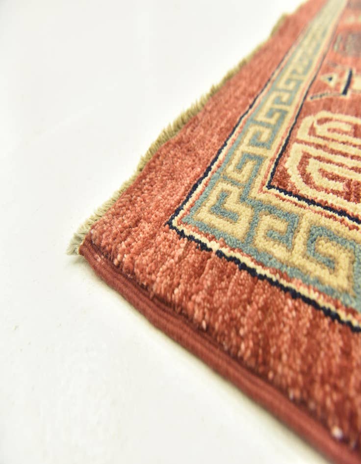 Detail image of 4' 7 x 6' 6  Hand Knotted Modern Ziegler Rug