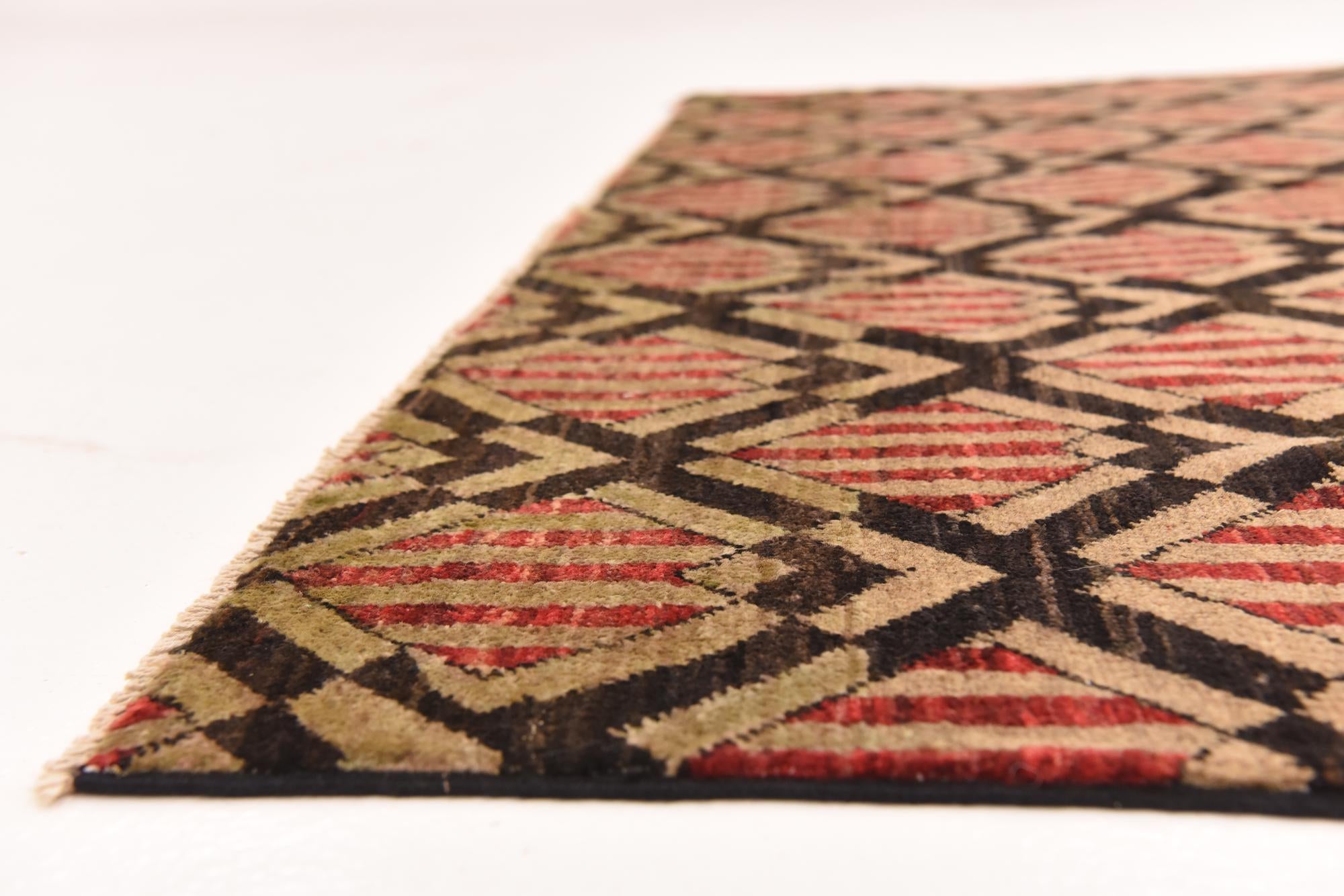 5' 10 x 7' 10 Hand Knotted Modern Ziegler Rug