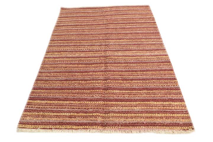 4' x 6' 1 Hand Knotted Modern Ziegler Rug