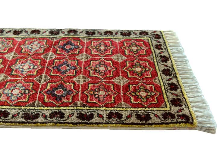 1' 5 x 2' Hand Knotted Modern Ziegler Rug