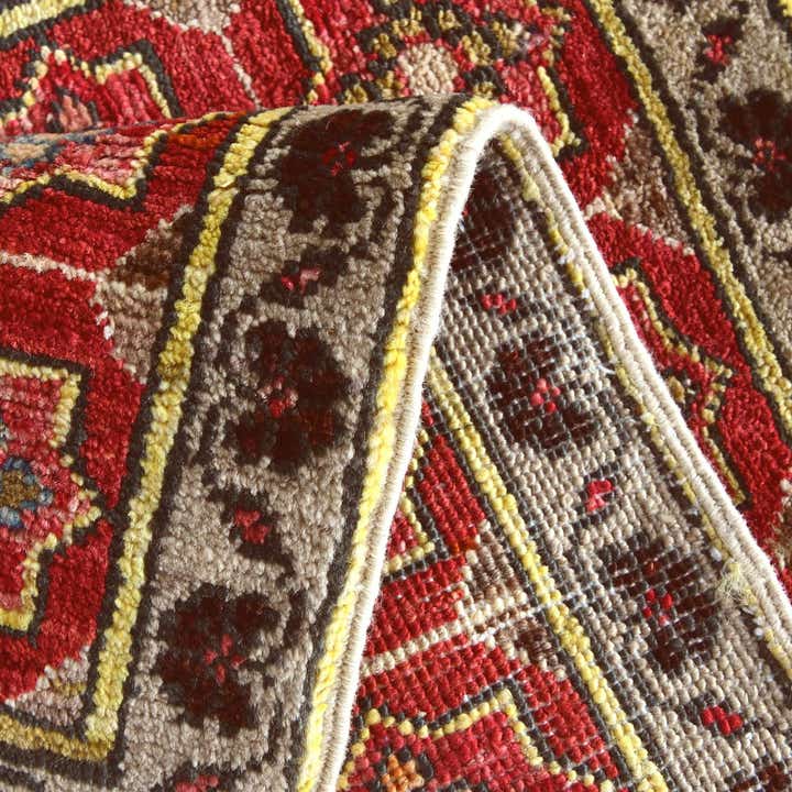 1' 5 x 2' Hand Knotted Modern Ziegler Rug