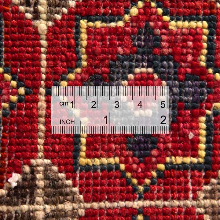 1' 5 x 2' Hand Knotted Modern Ziegler Rug